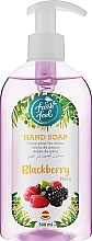 Парфумерія, косметика Рідке мило для рук "Blackberry" - Fresh Feel Hand Soap