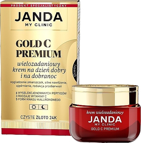 Многофункциональный крем для лица - Janda My Clinic Gold C Premium — фото N1