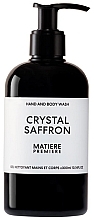 Духи, Парфюмерия, косметика Matiere Premiere Crystal Saffron - Гель для душа