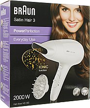 Фен для волос - Braun SatinHair3 HD 385 — фото N2