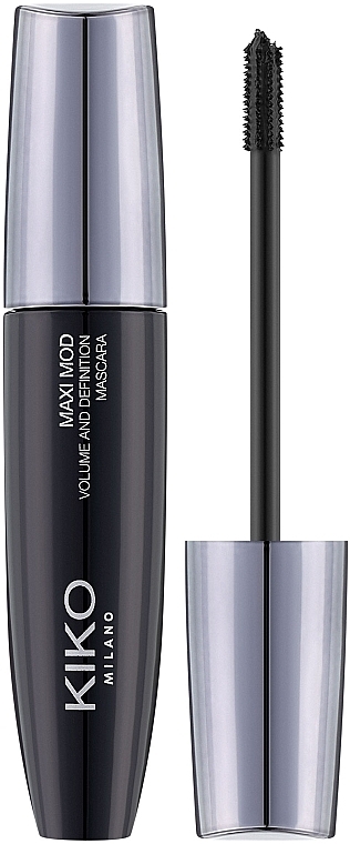 Тушь для ресниц с мини-кисточкой - Kiko Milano Maxi Mod Volume & Definition Mascara