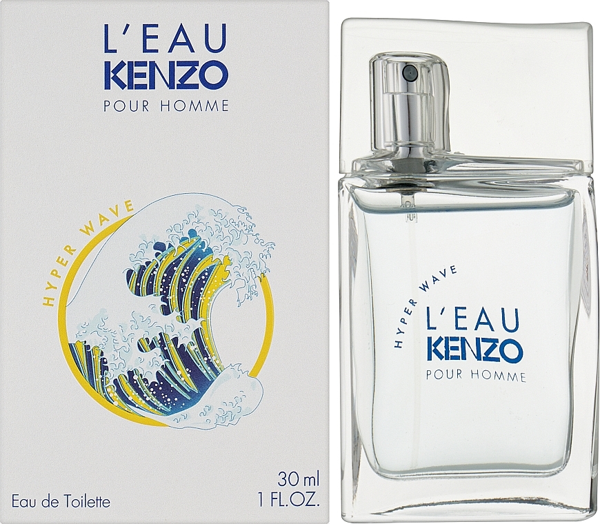Kenzo L'Eau Kenzo Pour Homme Hyper Wave - Туалетна вода — фото N2