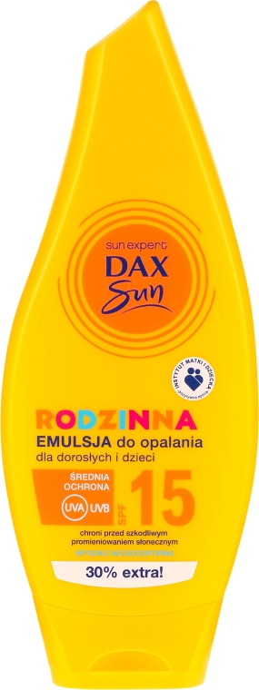 Сонцезахисна емульсія - DAX Sun Body SPF 15 — фото N1
