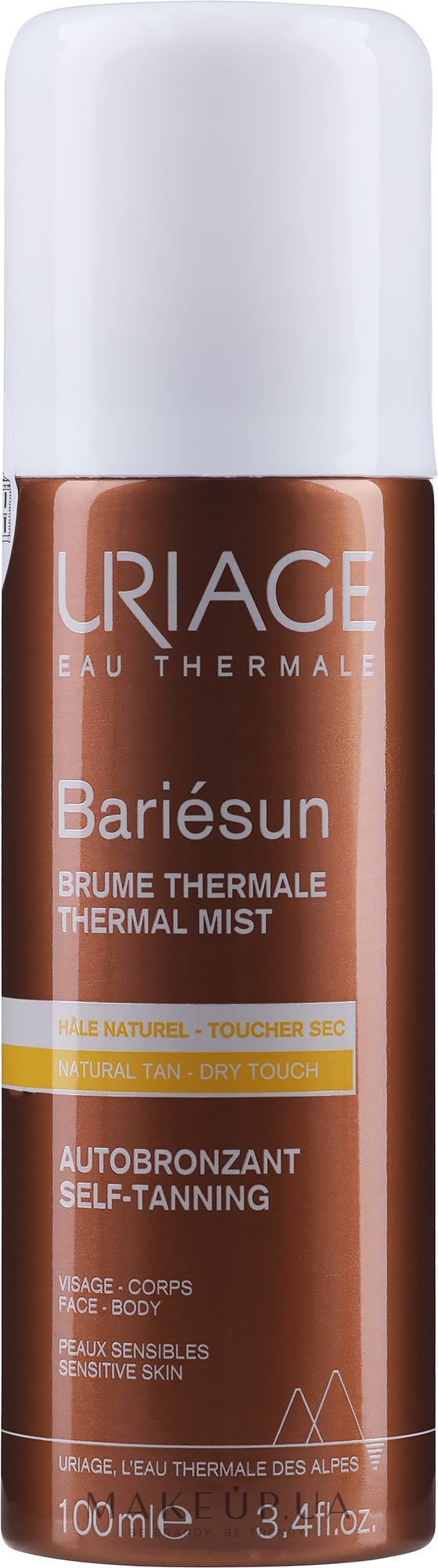 Термальный спрей автобронзант - Uriage Suncare product Les solaires d'Uriage — фото 100ml