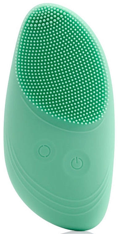 Щітка для очищення обличчя, зелена - Usu Cosmetics Nusu Facial Cleansing Brush — фото N1