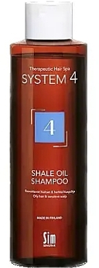 Шампунь для жирной и чувствительной кожи головы - Sim Sensitive System 4 S4 Shale Oil Shampoo — фото N2