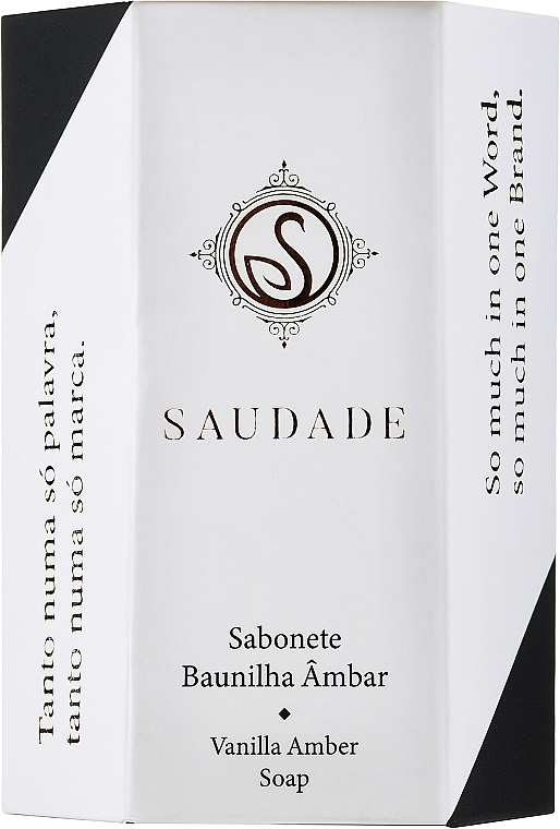 Мыло "Ванильная амбра" - Essencias De Portugal Saudade Vanilla Amber Soap — фото N2