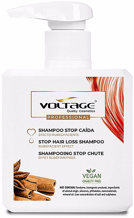 Шампунь проти випадання волосся - Voltage Stop Hair Liss Shampoo — фото N1
