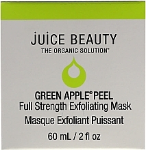 Парфумерія, косметика Маска для обличчя - Juice Beauty Green Apple Peel Full Strength Exfoliating Mask