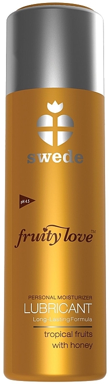 Лубрикант "Тропічні фрукти з медом" - Swede Fruity Love Lubricant Tropical Fruits With Honey — фото N1