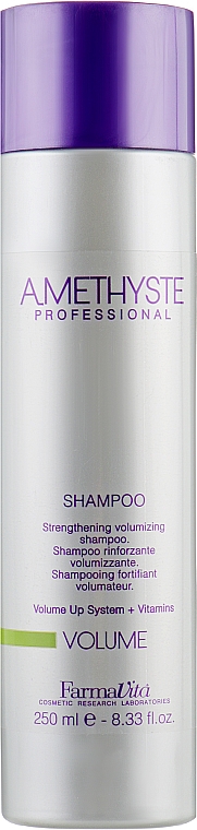 Шампунь, додаючий об'єм - Farmavita Amethyste Volume Shampoo — фото N1