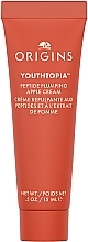 ПОДАРОК! Яблочный увлажняющий крем для лица с пептидами - Origins Youthtopia Peptide Plumping Apple Cream (мини) — фото N1