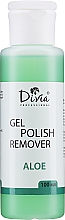 Жидкость для снятия гель-лака с экстрактом алоэ - Divia Gel Nail Remover — фото N1