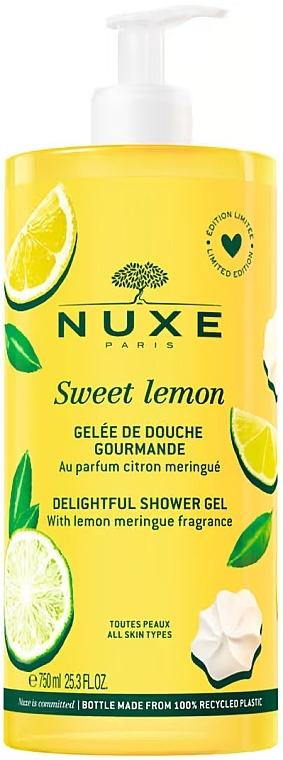 Гель для душу - Nuxe Sweet Lemon Shower Gel — фото N1