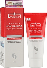 Відновлювальний крем для стомлених ніг - 3W Clinic Enrich Foot Treatment — фото N2