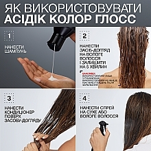 Термозахисний спрей для захисту кольору та сяяння фарбованого волосся - Redken Acidic Color Gloss Heat Protection Treatment — фото N7