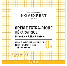 Парфумерія, косметика Крем для екстравідновлення шкіри - Novexpert Omegas Extra-Rich Repair Cream (пробник)