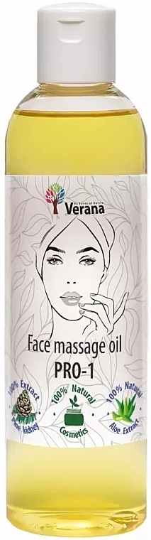 Масажна олія для обличчя "PRO-1" - Verana Face Massage Oil PRO-1 — фото N2