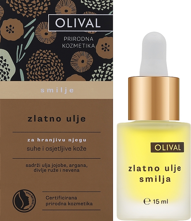 Олія для обличчя - Olival Golden Oil Immortelle — фото N2