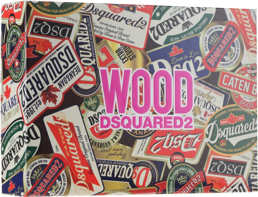 Dsquared2 Wood Pour Femme - Набор (edt/100ml + edt/10ml + sh/gel/150ml)