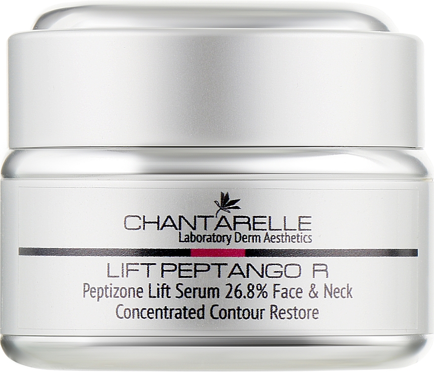 Пептидная лифтингующая сыворотка для всех типов кожи - Chantarelle Liftango R Peptizone 26.8 % Lift Serum Face & Neck  — фото N1