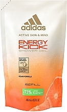 Гель для душа - Adidas Active Skin & Mind Energy Kick Shower Gel Refill (рефил) — фото N1