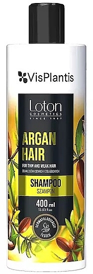 Шампунь для волос с аргановым маслом - Vis Plantis Loton Argan Hair Shampoo — фото N1