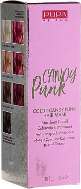 Маска для волосся - Pupa Candy Punk Color Candy Punk Hair Mask — фото N1