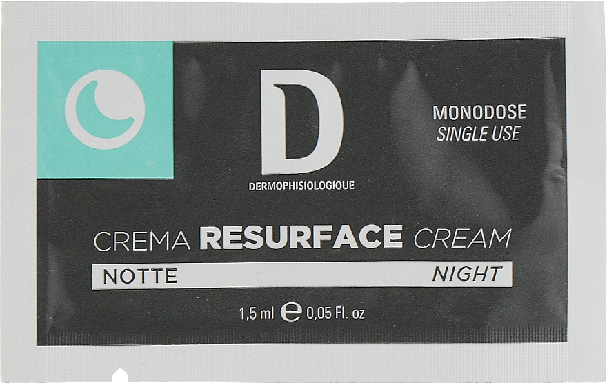 Нічний крем з кислотами - Dermophisiologique Peel Resurface (пробник) — фото N1