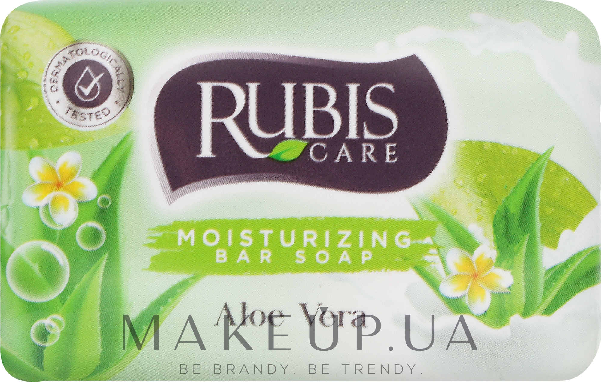 Мило "Алое вера" у паперовій упаковці - Rubis Care Aloe Vera Moisturizing Bar Soap — фото 60g