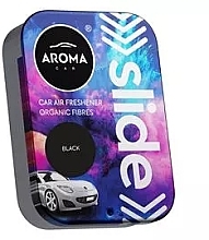 Парфумерія, косметика Автомобільний ароматизатор "Black" - Aroma Car Organic Slide