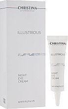 Омолаживающий ночной крем для кожи вокруг глаз - Christina Illustrious Night Eye Cream — фото N2