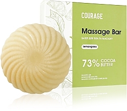 Батер для тіла - Courage Massage Bar Lemongrass — фото N1