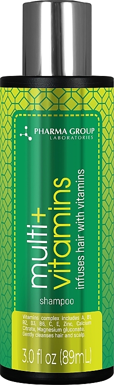 Шампунь для волос "Энергия мультивитаминов" - Pharma Group Laboratories Multi+ Vitamins 