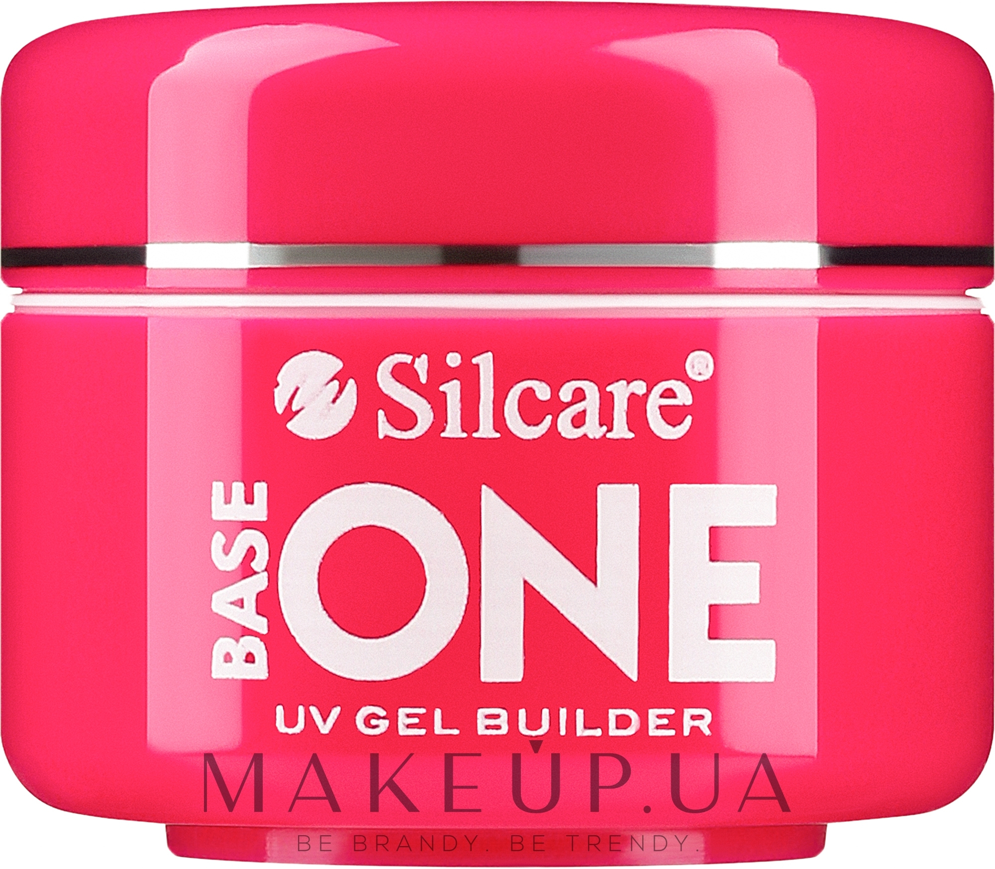 Камуфлирующий гель для ногтей - Silcare Base One UV Gel Builder Cover Medium — фото 100g