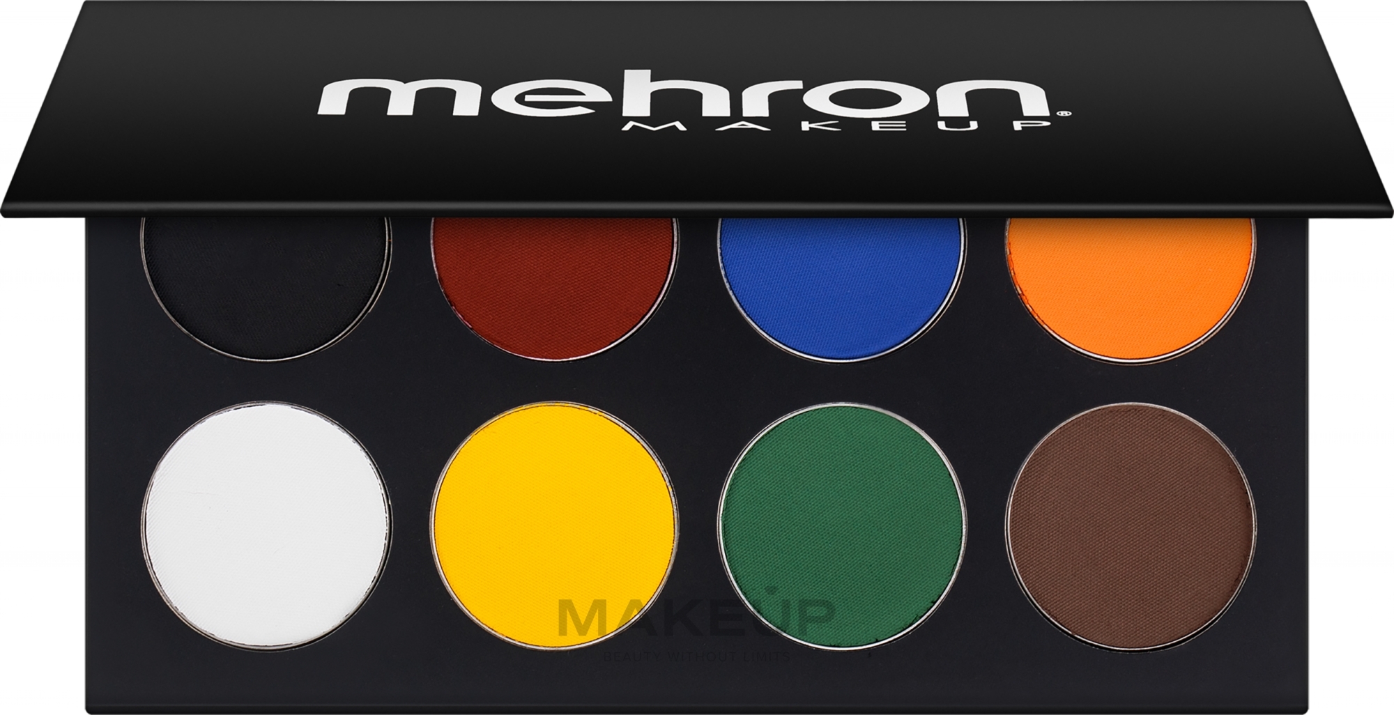 Палітра аквагриму - Mehron Makeup Paradise AQ Face & Body Paint 8 Color Palette — фото Basic