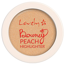 Парфумерія, косметика Хайлайтер для обличчя - Lovely Highlighter Bouncy Peach