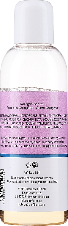 Сыворотка для лица - Klapp Aqua Derm + Collagen Serum — фото N2