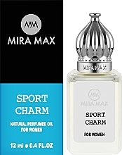 Mira Max Sport Charm - Парфюмированное масло для мужчин — фото N2