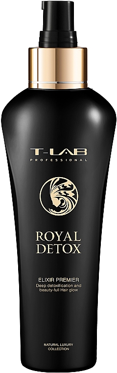 Эликсир для глубокой детоксикации волос - T-Lab Professional Royal Detox Elixir Premier