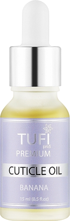 Олія для кутикули "Банан" - Tufi Profi Premium Cuticle Oil Banana