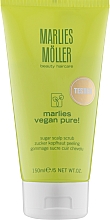 Парфумерія, косметика Цукровий скраб для шкіри голови "Веган" - Marlies Moller Marlies Vegan Pure! Sugar Sculp Scrub (тестер)