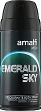 Парфумерія, косметика Дезодорант-спрей "Смарагдове небо" - Amalfi Men Deodorant Body Spray Emerald Sky