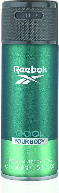 Дезодорант для тіла - Reebok Cool Your Body Deodorant Body Spray For Men — фото N1