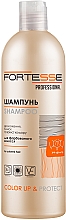 Парфумерія, косметика Шампунь для фарбованого волосся "Стійкість кольору" - Fortesse Professional Color Up & Protect Shampoo