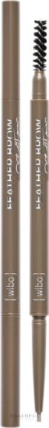 Карандаш для бровей - Wibo Feather Brows Pencil — фото Blonde