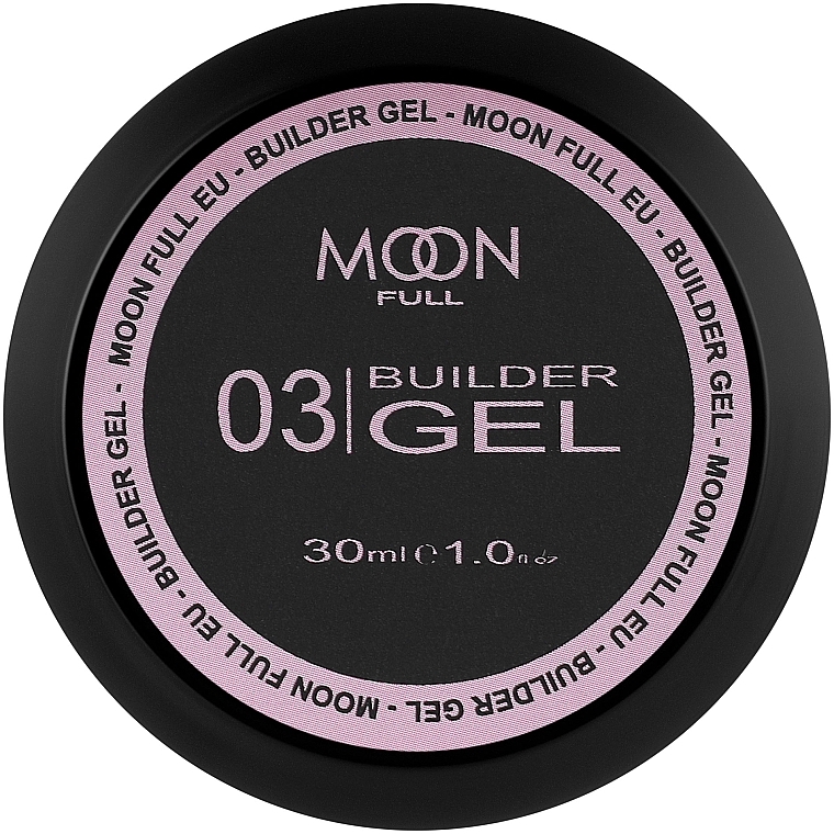 Моделирующий гель для ногтей - Moon Full Builder Cream Gel