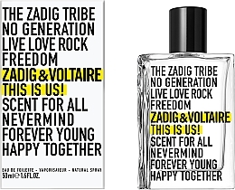 Zadig & Voltaire This is Us! - Туалетная вода — фото N2