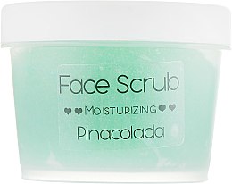 Скраб для лица и губ увлажняющий "Пина Колада" - Nacomi Moisturizing Face & Lip Scrub Pinacolada — фото N2