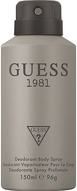 Guess 1981 For Men - Дезодорант — фото N1